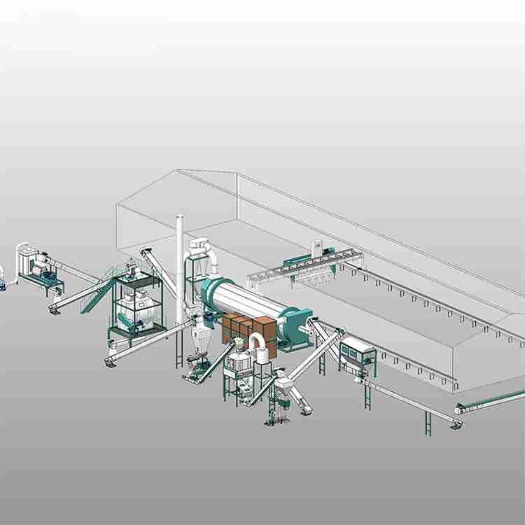 Pig Manure Bio-organic Fertilizer Production Line